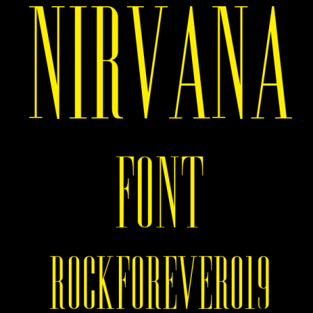 Nirvana Font